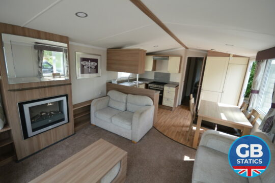 2017 Swift Bordeaux 40×12 3 Bed DG CH